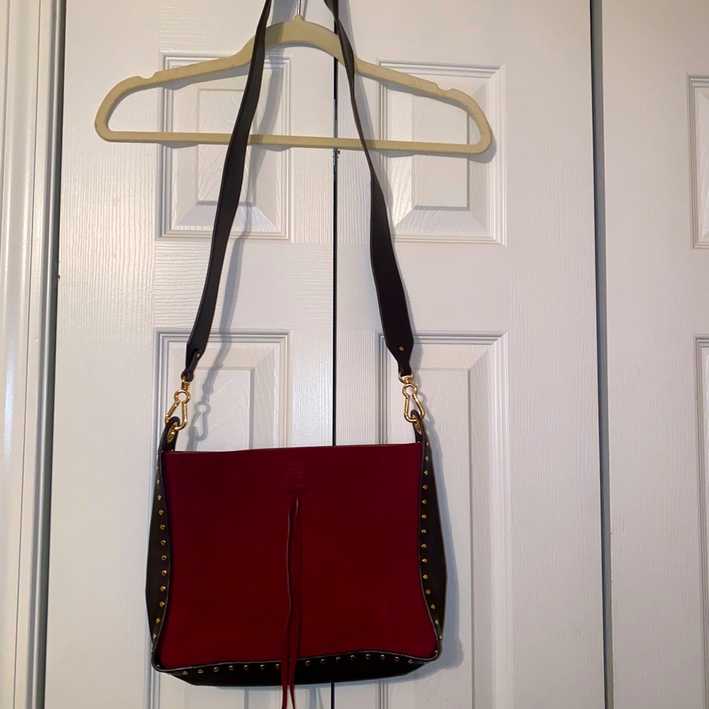 Vince Camuto Suede Camera Bag